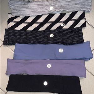 6 pack of lu lu lemon headbands